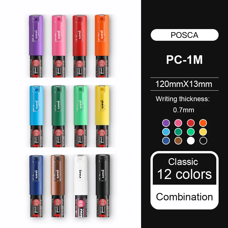 Wholesale Markers UNI POSCA Pen Set PC 1M PC 3 M PC 5M Graffiti Painting  Color Marker Art Supplies Fabric Paint Stationery 230713 From Deng10, $23.1
