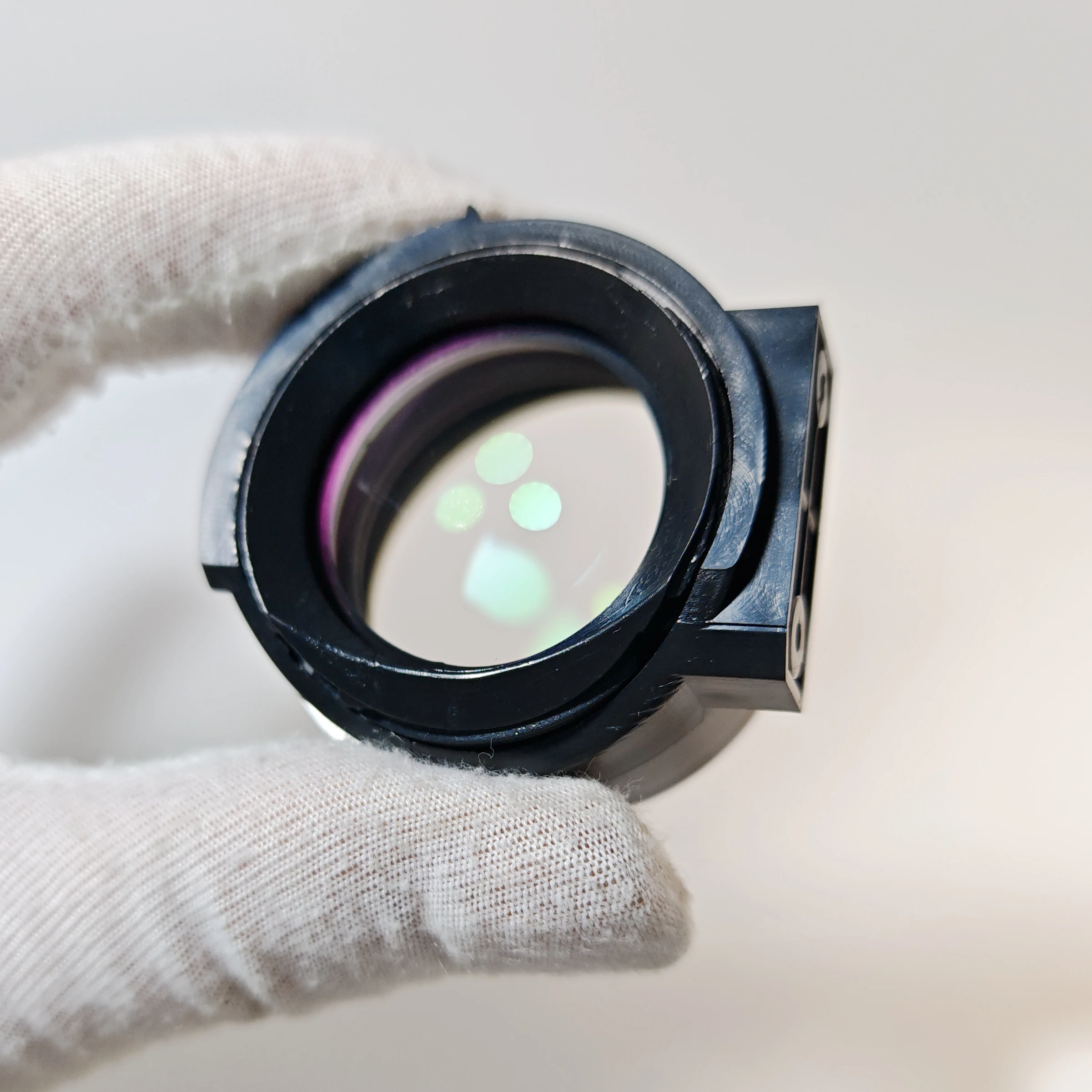 2.6inch Projector HD Optical Lens DIY Projection Apparatus Camera Glass Lenses Repair Parts DLP Universal Short Telephoto Lens