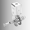 Wheel Pulley 304 Stainless Steel Heavy Duty Track Wheel Rigid Caster Sliding Gate Roller Wheel Detachable Duplex Bearing 5