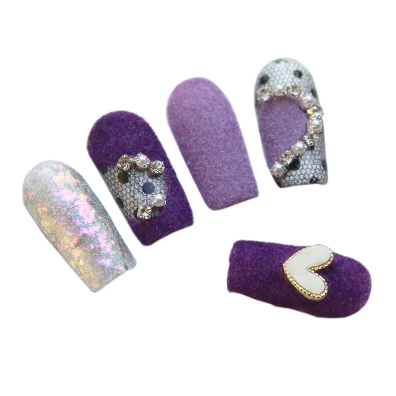 Nail Powder, Nail Pigment, Nail Glitter, Nail Decoration, Nail Decorations, 12 Colors Velvet Nail Art Powder