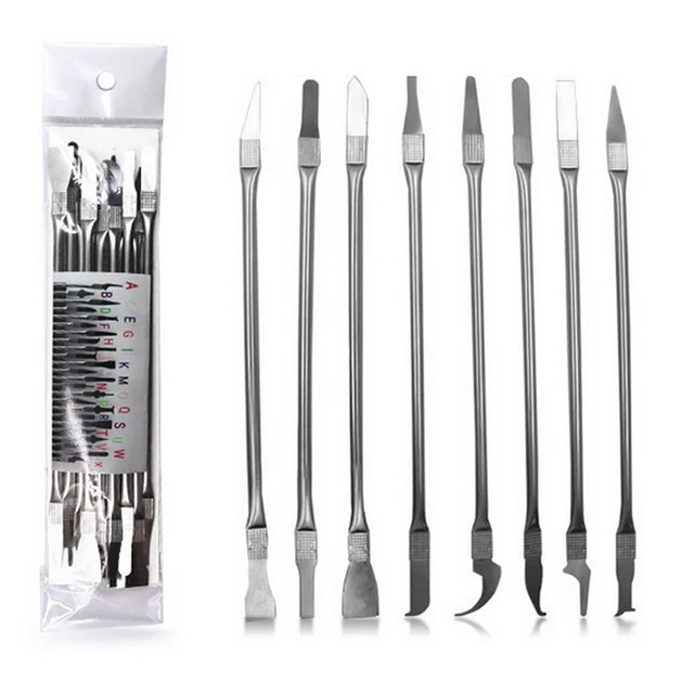 17/8/5 In 1 Phone Repair Tools Set Disassembly Blades Metal Remover Hand Tool for Repairing Computer BGA CPU IC Chip Repair Tool 8Pcs Repair Set