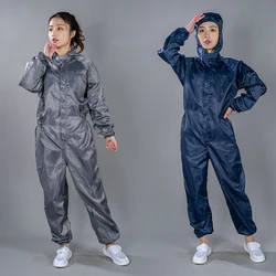 Imperméable Transparent une pièce pour femmes, imperméable, léger, imperméable, réutilisable, Blouse Jetable pour hommes, MM60YY 