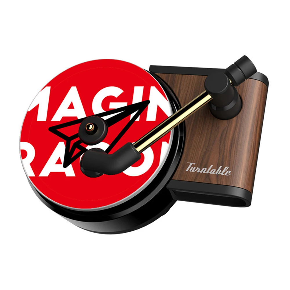 Creative Turntable Car Air Freshener Clip