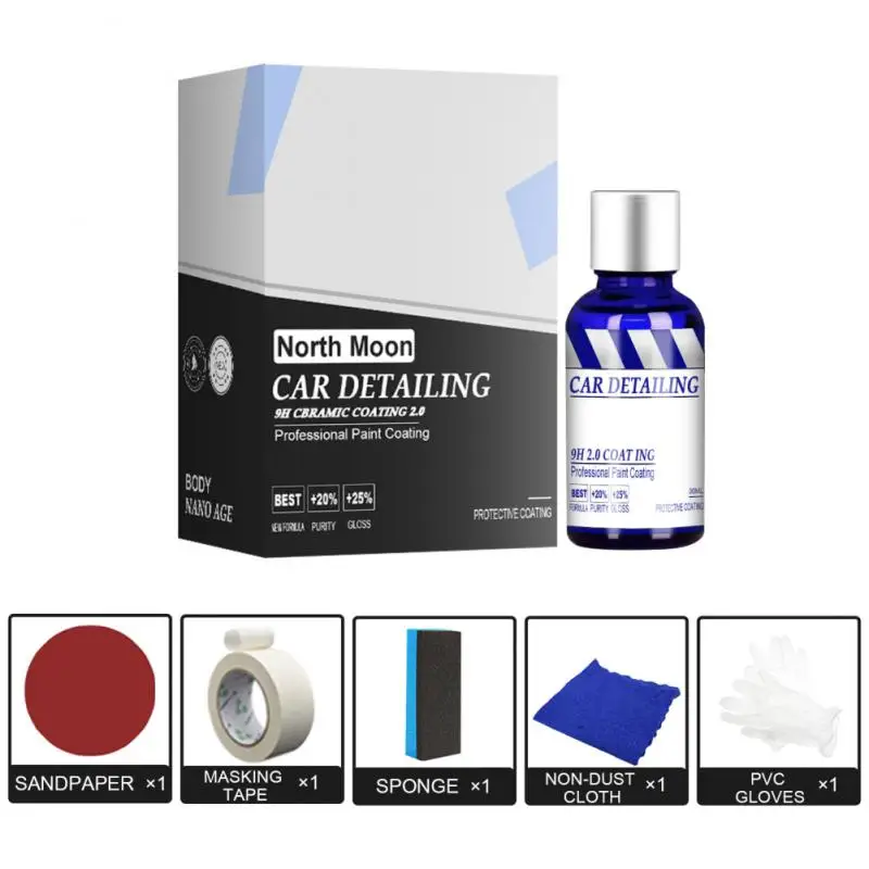 30ml/50ml Car Refurbished Agent Nano Coating Ceramic Car Paint Repairing Superhydrophobic Refurbishing Agent Paint Care Car Wash