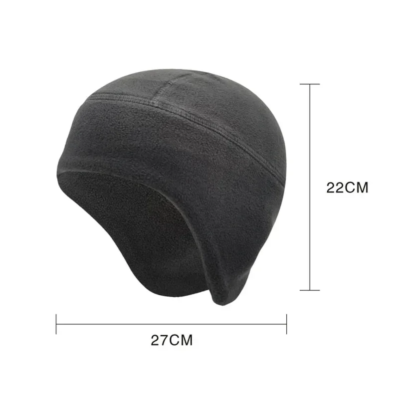 Sports Caps Winter Thermal Running Soft Stretch Fitness Warm Ear Cover Snowboard Hiking Cycling Ski Windproof Cap Men Women