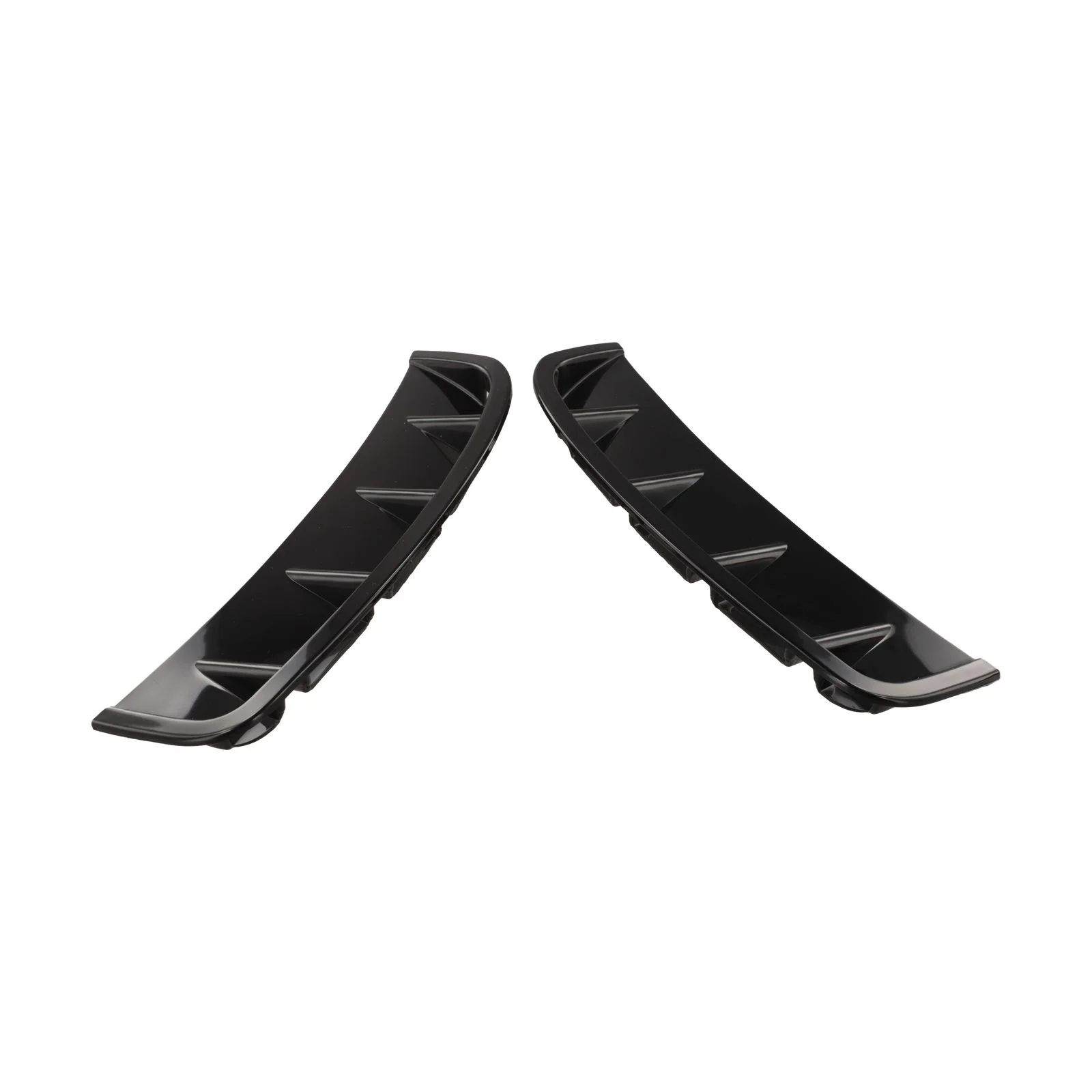 Frontstoßstangen-Seitenspoiler, kompatibel mit Mercedes A-Klasse W177 A180L A200L 2018 2022 für verbessertes Fahrzeugdesign – Detail 12