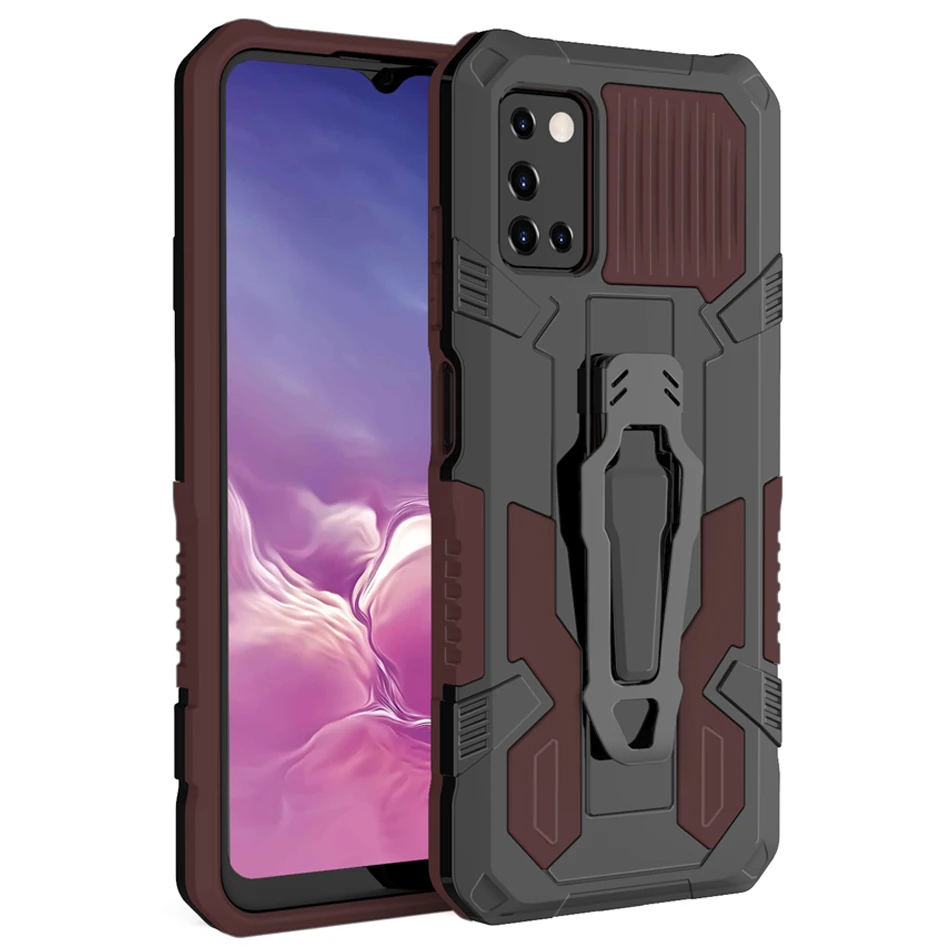 best case for samsung Shockproof Phone Case For Samsung A42 A32 A12 A02S A52 A72 A22 Back Clip Bracket Back Cover For Galaxy A03S A13 A33 A53 A03 A73 samsung silicone case