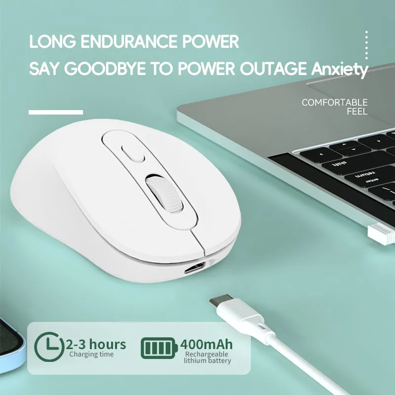 Wireless Bluetooth Mouse For Huawei Samsung Office Laptop