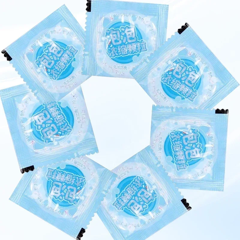 10-30pcs 버블 머신 보충 액체 다채로운 버블 농축 과립 10pcs ? 500ml 버블 건 보충 과립