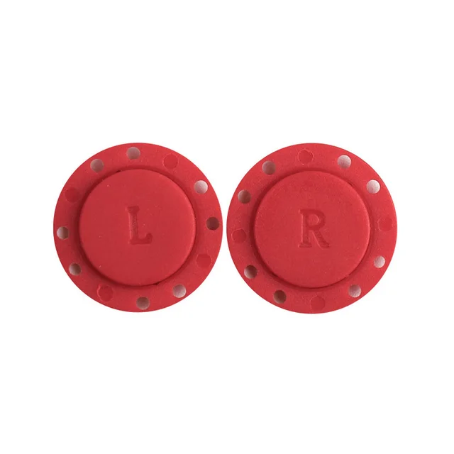A pair Invisible Magnet Button for Sewing Supplies Jacket Cardigan Concealed Buckle Handwork Clothing Decoration Craft Supplies red