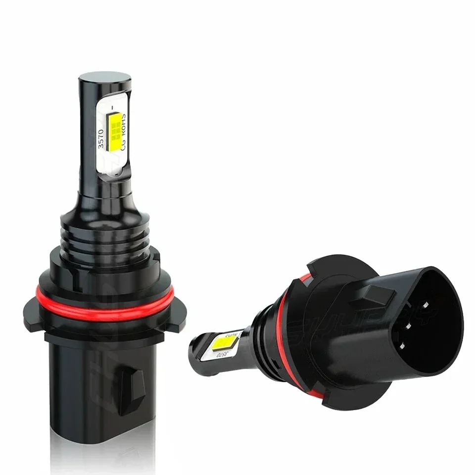 2x 9007/HB5 LED Headlight Bulbs Kit Ice Blue High Low Beam Light