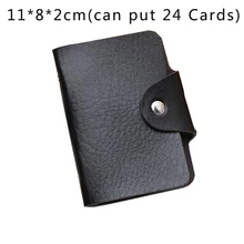  26 Card Slots Card Holder With Button Photocard ID Holder Photo Album Cute Cartoon Fruit Animal Print Name Card ID Holder Book 