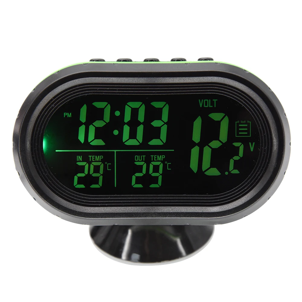 Orologio LCD, Termometro Digitale Per Auto, Termometro, 12V Per - Foto 7
