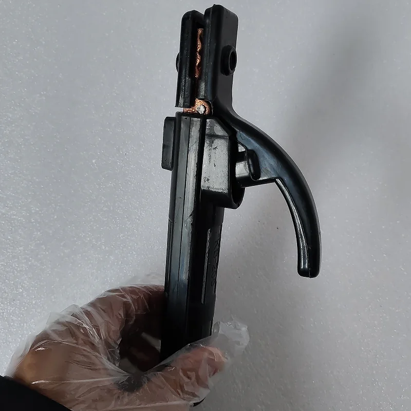 Welding Electrode Holder 200A Copper Heavy Duty Jaw Holding Pliers Electrode Clamp of Welding Machine ARC Welder