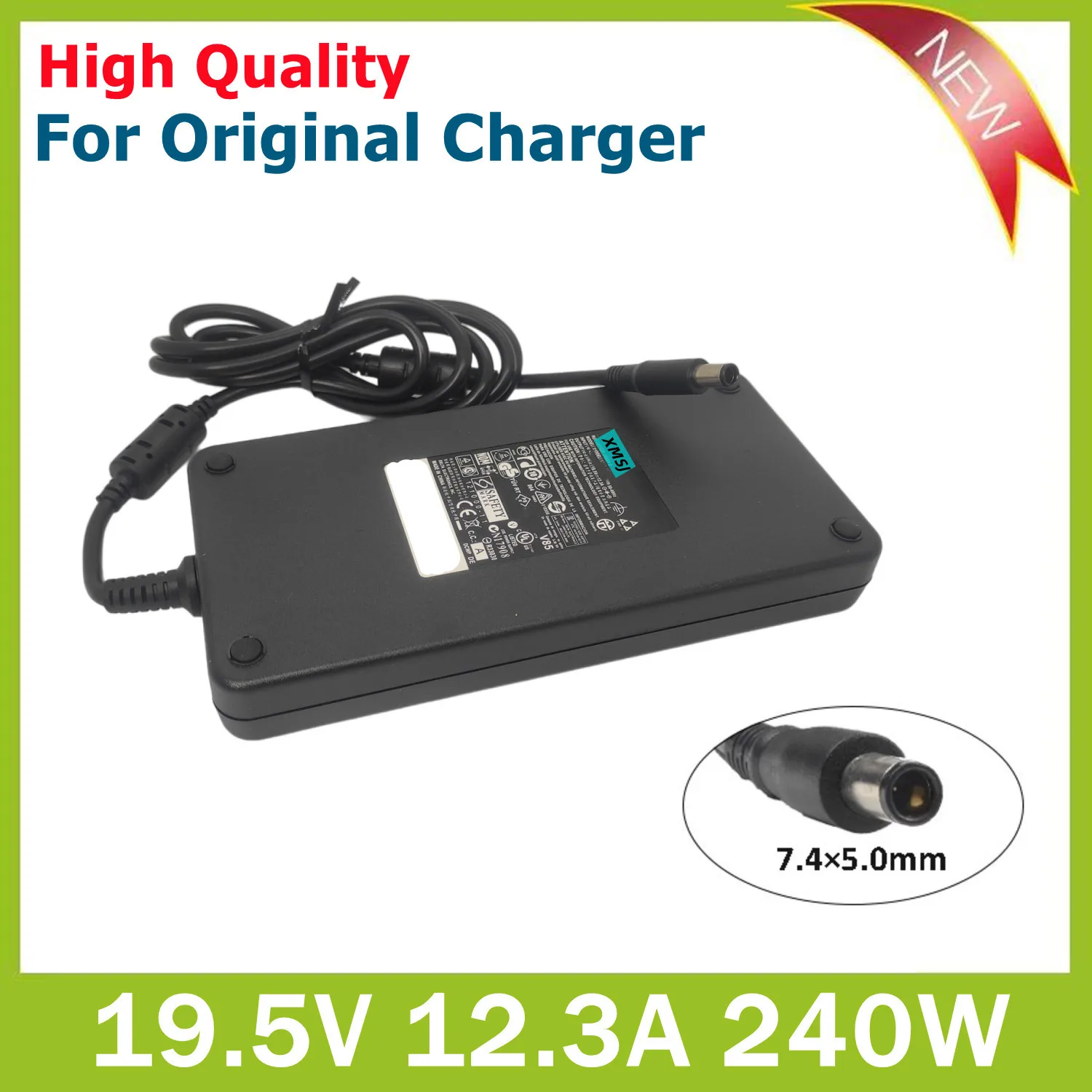 19.5V 12.3A 240W Ga240Pe1-00 Adattatore Di Potere Del Caricatore Del Computer Portatile Per Dell Alienware M15X M17X M18X R2 X51 M4700 M6700 M6800 J93