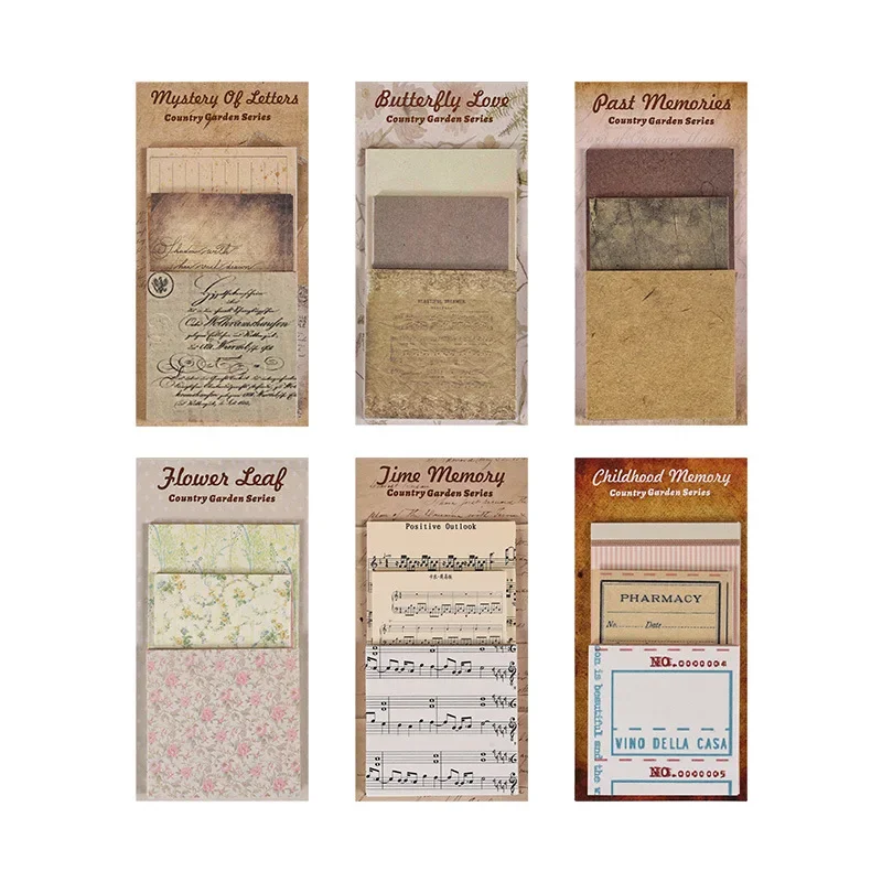 Journamm 60pcs/pack Aesthetics Materials Paper Creative Stationery DIY Scrapbooking Decor Journaling Floral Background Paper 5