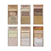 Journamm 60pcs/pack Aesthetics Materials Paper Creative Stationery DIY Scrapbooking Decor Journaling Floral Background Paper 5