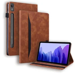 Luxury Business Style Tablet Cover - Premium Protection for Xiaoxin Pad Pro 12.7 (Brown)