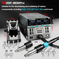 SUGON 8650Pro 1300W Hot Air Rework Station Industrial-Grade Hot Air Gun Electronics Soldering Station BGA SMD PCB Heat Gun Tools 2