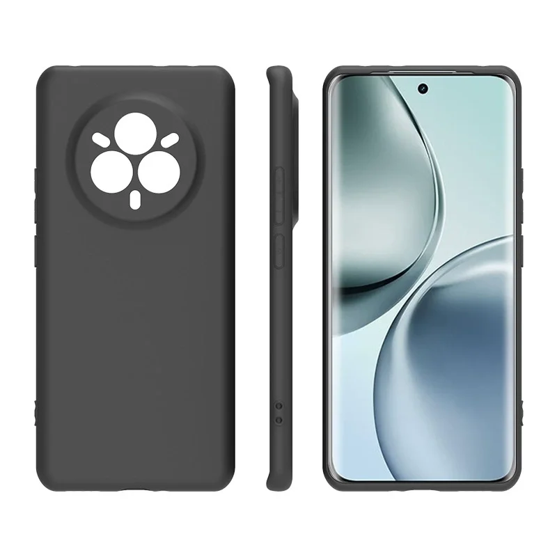 Luxury Matte Silicone Phone Case with Camera Protection - Premium Back Cover Coque Capa