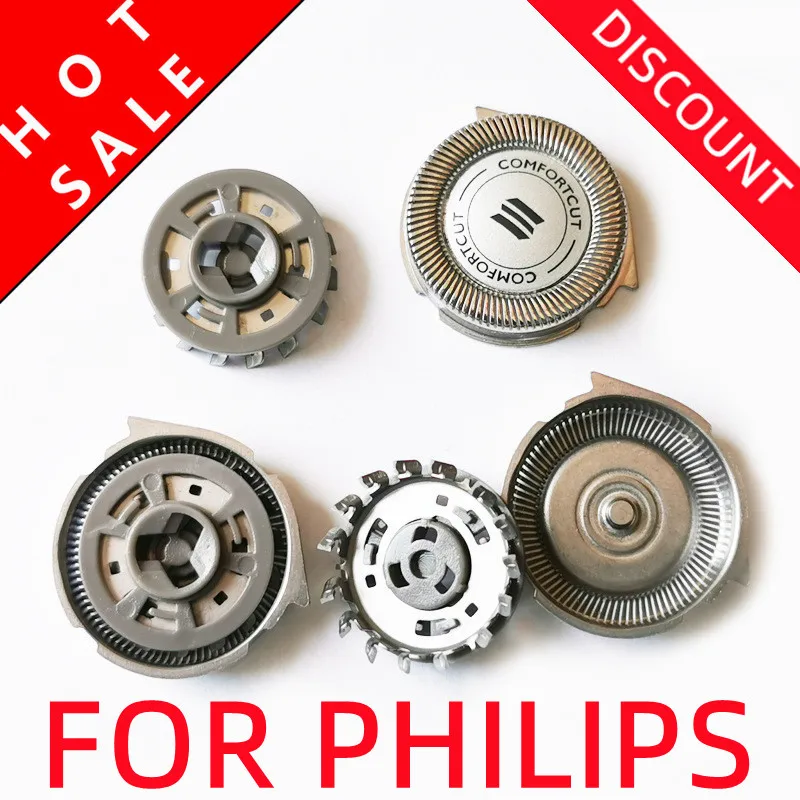 For Philips Series S5090 S5082 S5081 S5080 S5079 S5078 S5077 3pcs Shaving Head Replacement Blades Heads razor replacement shaver head for philips norelco s5420 s5210 s5000 s5077 s5078 s5080 s5081 s7700 s9000 shaving head replacement
