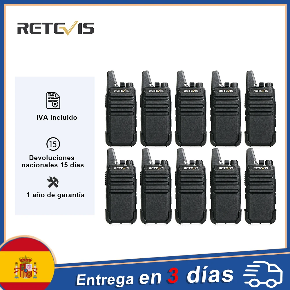 Retevis RT622 Auricolare Walkie Talkie 2 Pin, Contro Cadere Retevis RT622 Auricolare Walkie Talkie 2 Pin, Contro Cadere