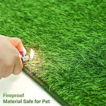 Tappeto riutilizzabile per toilette per cani: tappeto in erba artificiale per cani, toilette per cani, tappetino per addestramento, toilette per cani per balcone, patio, giardino