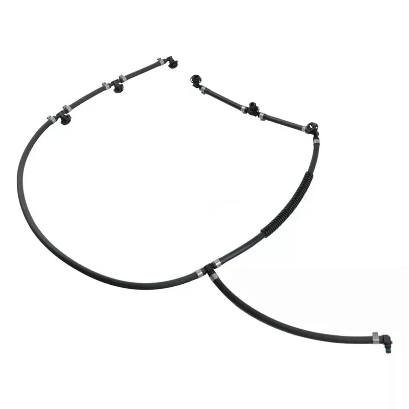 A6420705532 A6420703032 A6420701932 Fuel Overflow Return Line Hose for Mercedes Benz OM642 V6 Diesel Injector Leak Off Pipe