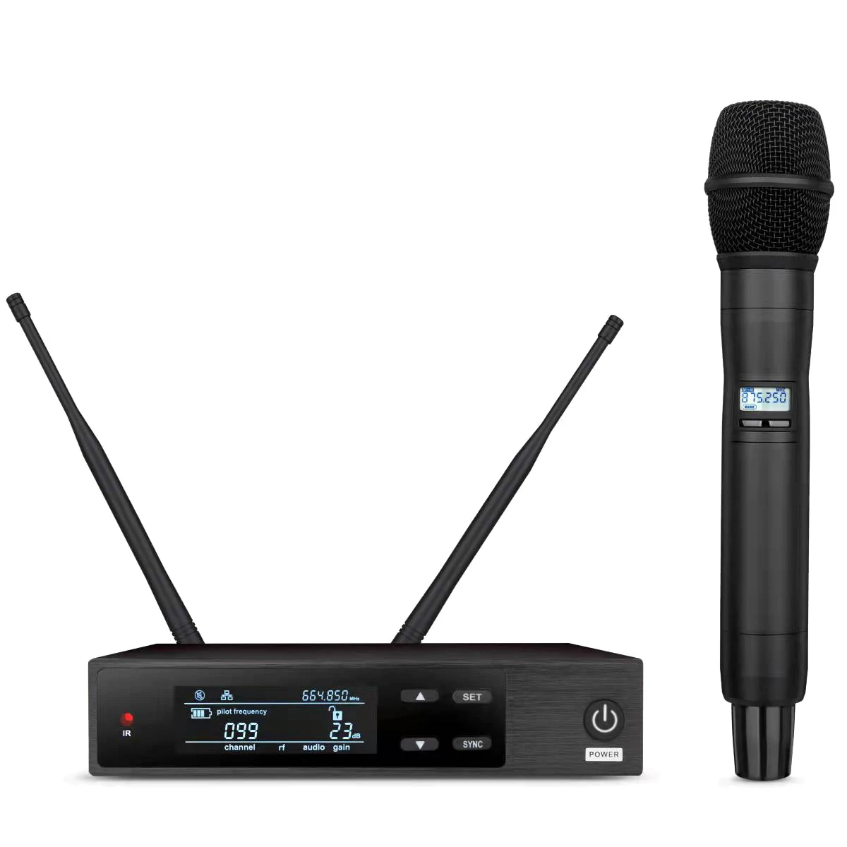 

Popular 1 To 1 Channel True Diversity QLXD4 Wireless Microphone System Stage Concert Karaoke Beta58 Handheld 300M Range