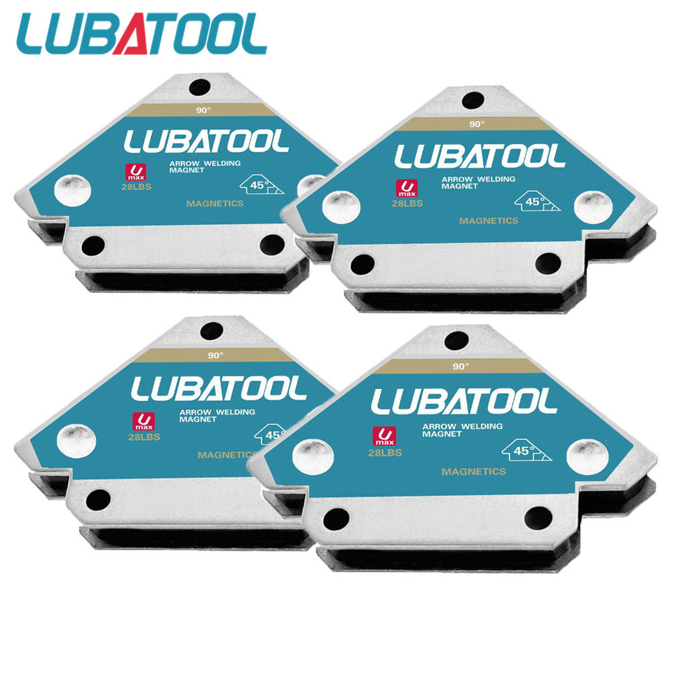 2/4pcs 12.5KG Mini Magnetic Welding Fixer Solder Arrow Multi-angle Magnet Weld Positioner Ferrite Auxiliary Locator Tools