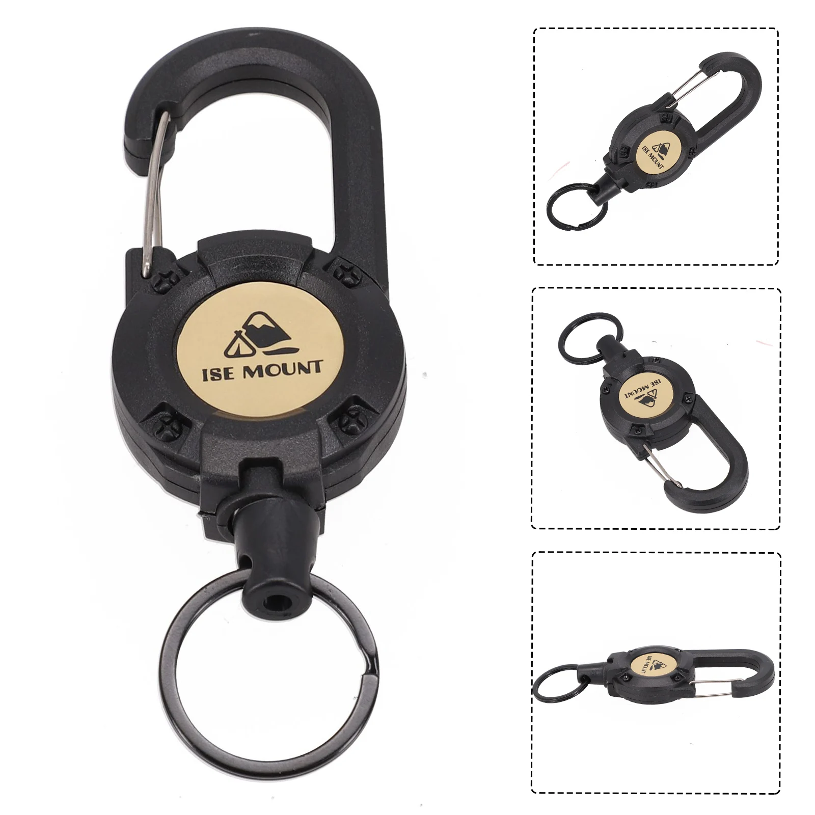 

Durable Keychain Parts 1 PCS ABS Case Accessories Heavy Duty Hot Sale Multi-Purpose Reinforced Strap Steel Wire