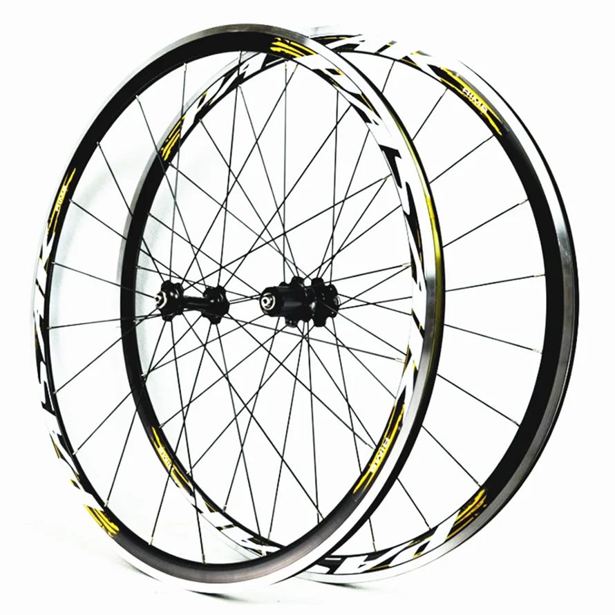 700C Wheelset Road Bike Sealed Bearings V Brake Wheels Aluminum Alloy Rim 11 Speed 30MM Rims 1650g Wheel Set bike wheelset PASAK