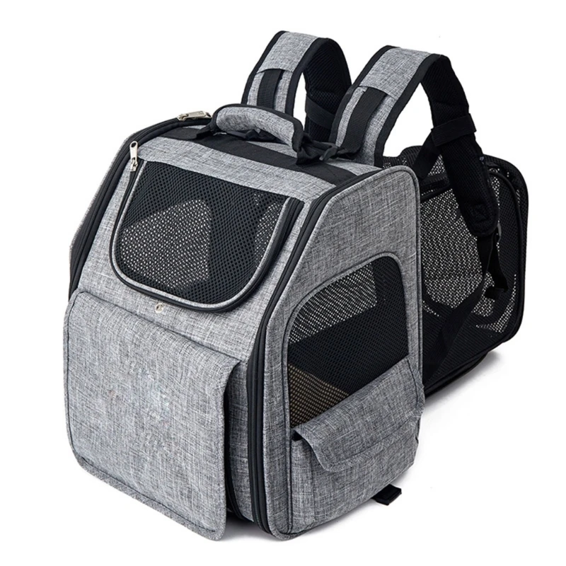 Cats Backpack Extendible Outdoor Cats Carriers Shoulder Bag for Convenient