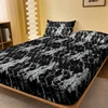 Four Seasons Men and Women Simple Fashion Texture Printing Sanded Bedspread Home Bedroom Hotel 1