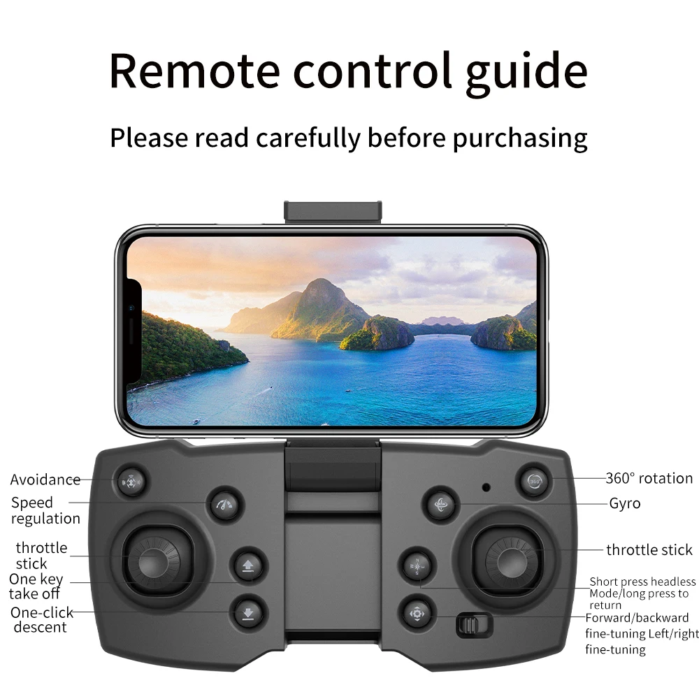 phantom 6ch remote control quadcopter F185 Mini RC Drone 4K Camera HD Wifi Fpv Foldable Photography Quadcopter Height Hold Professional Helicopter Dron Toys for boys top RC Quadcopter