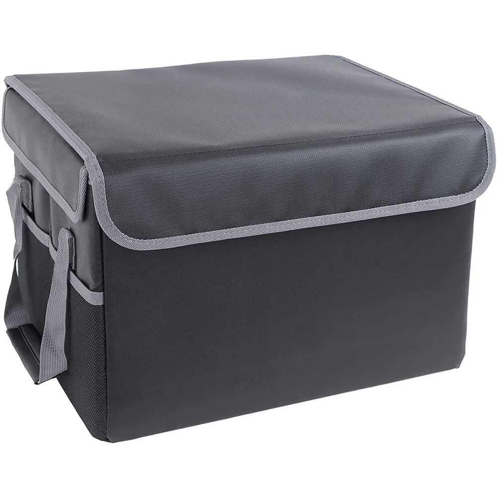 boite-de-rangement-de-fichiers-portable-noire-pliable-avec-poignee-bac