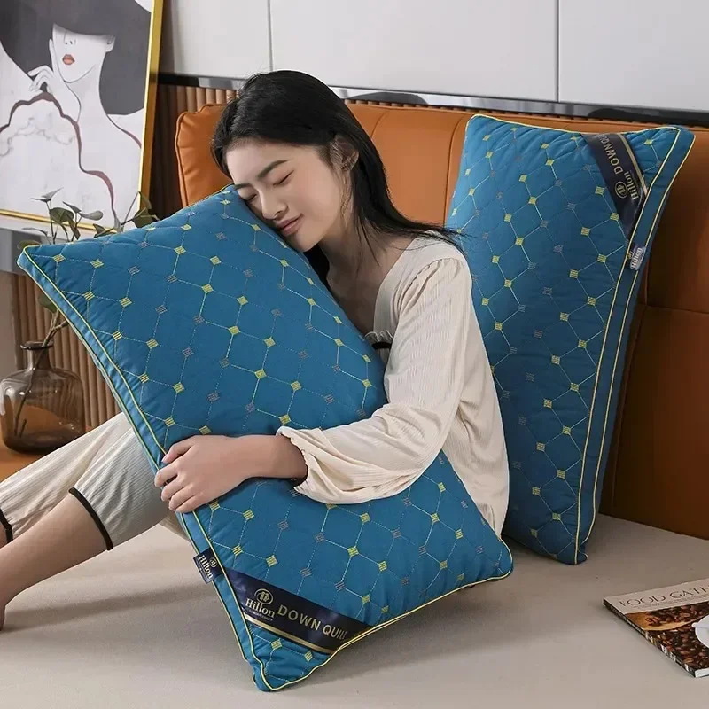 Feather Velvet High Rebound Pillow 1