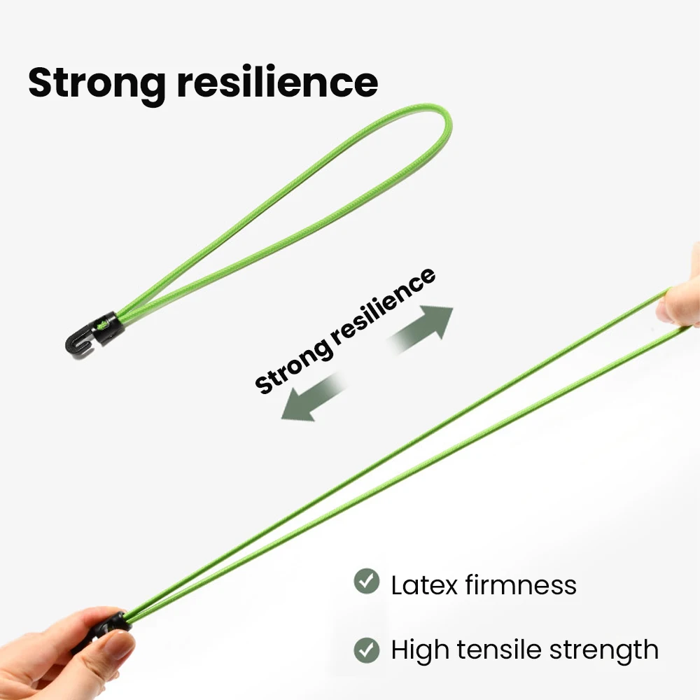 Elastic Mini Luggage Rope Multi functional 4-12mm Bicycle Motorcycle Latex Binding Luggage Elastic Rope Camping Car Tether