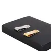 Fashion Delicate Man Clip Money Metal Holder 2 Colors Gold Color Cash Clamp Money Clip Wallet Credit Card ID Clips 3