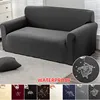 Elastic Sofa Cover for Living Room, Monochromatic, Waterproof, Corn Velvet, All Inclusive, Jacquard, Thickened, Universal 1