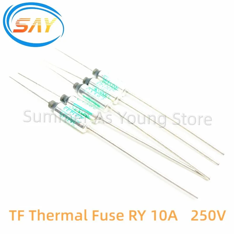 20PCS Thermal Fus SF240Y 240C TF 240 RY240 SEFUSE Cutoffs 10A 250V Assortment Kit SF152Y SF76Y SF113Y SF91Y SF96Y SF188Y SF226Y