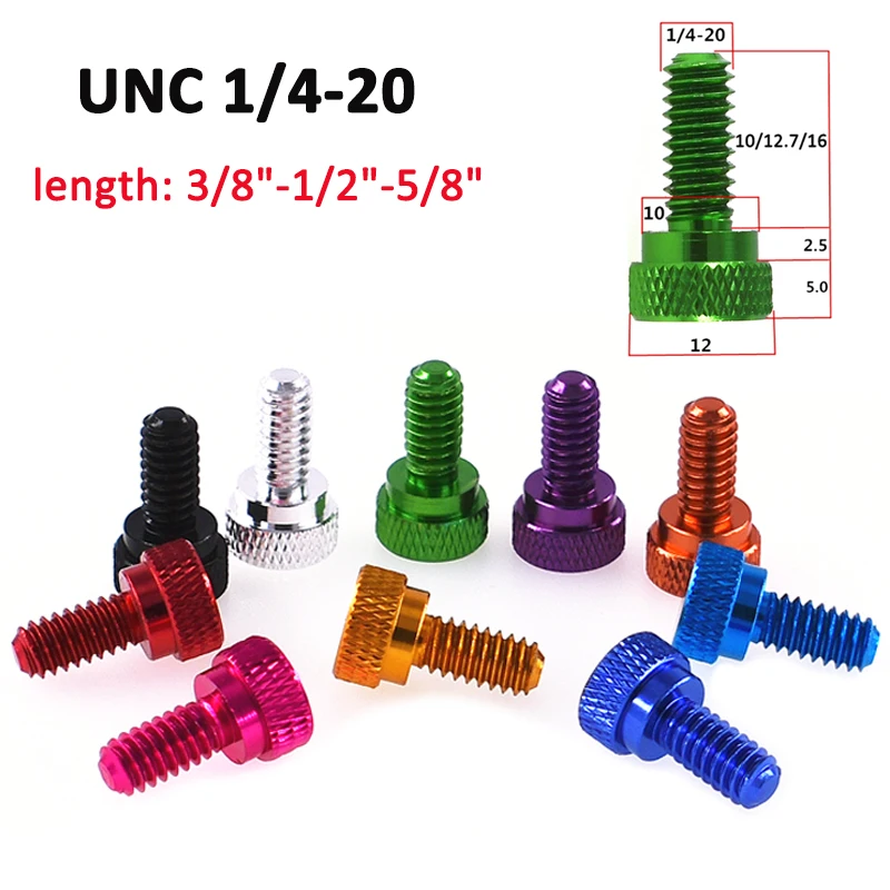 unc-1-4-20x3-8-1-2-5-8-colorful-aluminum-knurled-hand-tighten-thumb