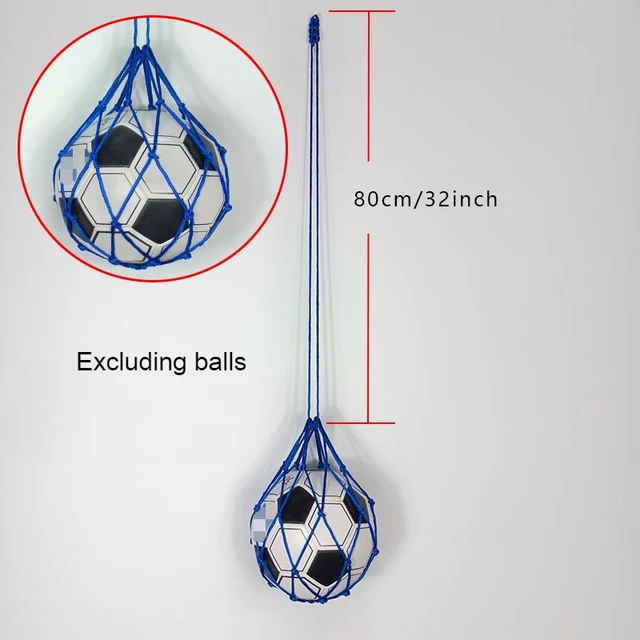 Football juggling, net bag, ball control, kicking training, net bag, football rebound, spin, juggling bag, practice net 5