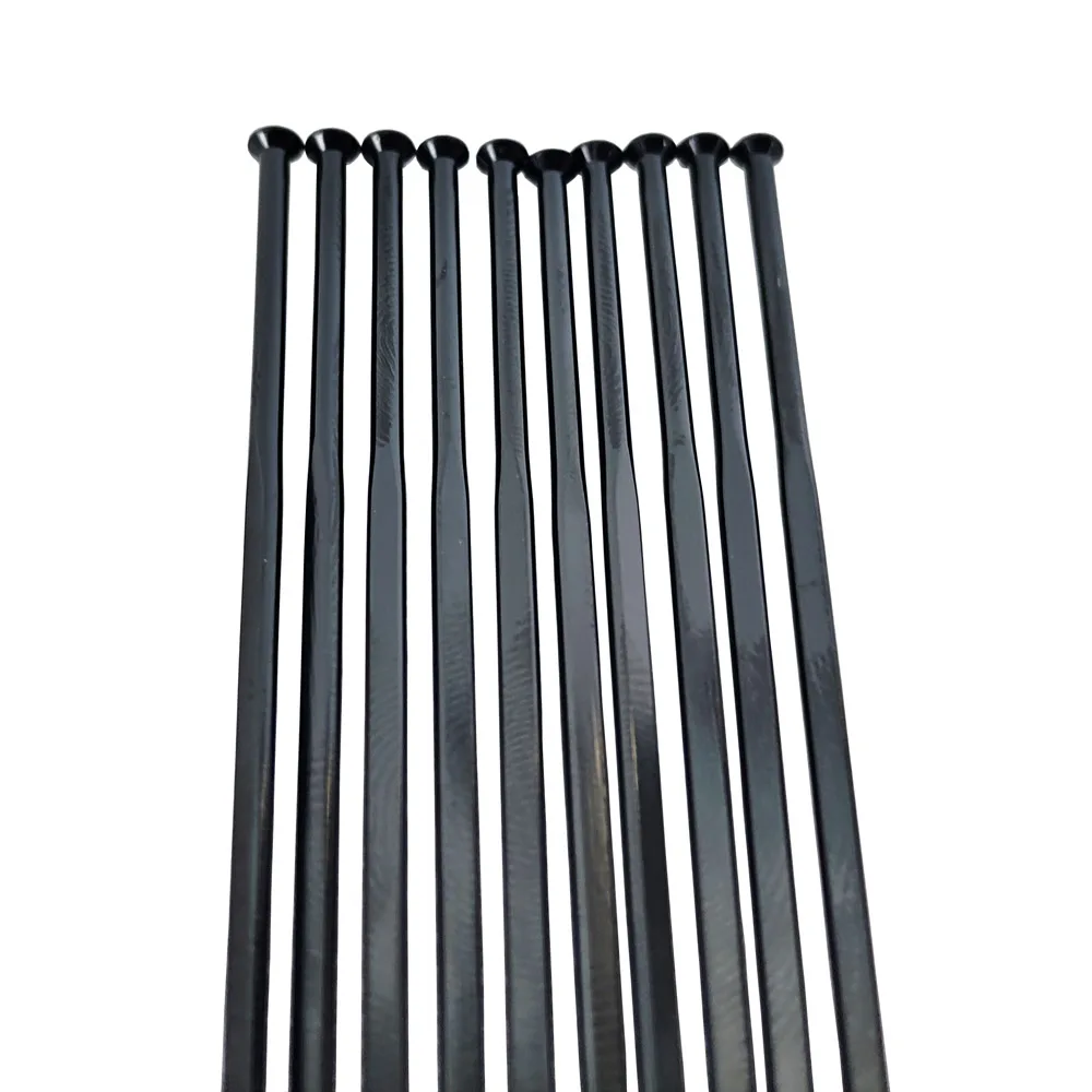 Bicycle Spokes Stainless Steel Straight Pull 14G Road and Mountain Bike with Free Alloy Nipples