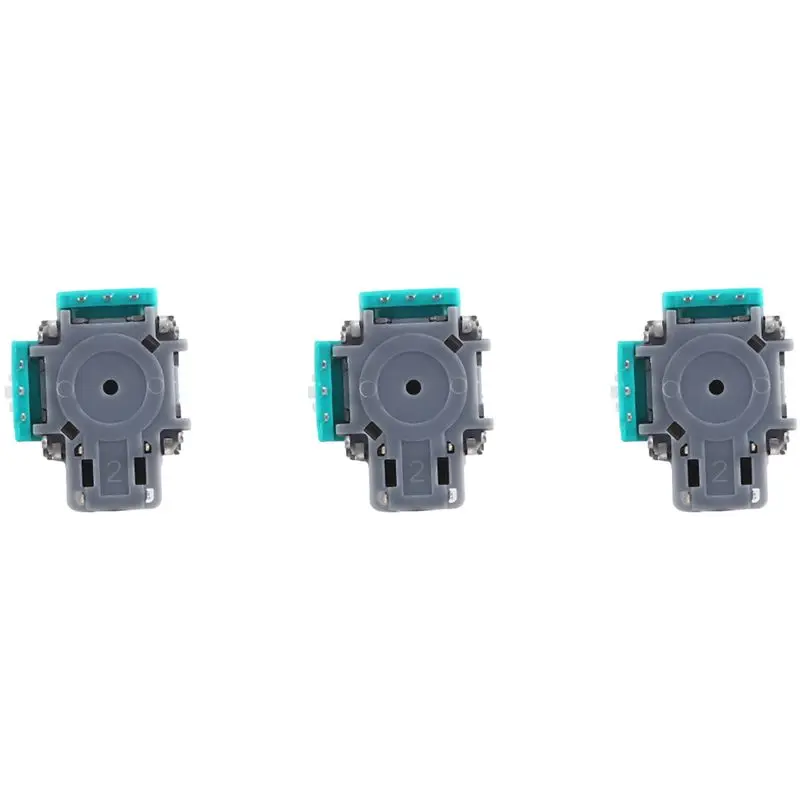 AED6-10PCS PS5 게임 컨트롤러 수리 부품용 3D 아날로그 조이스틱 센서 모듈 전위차계