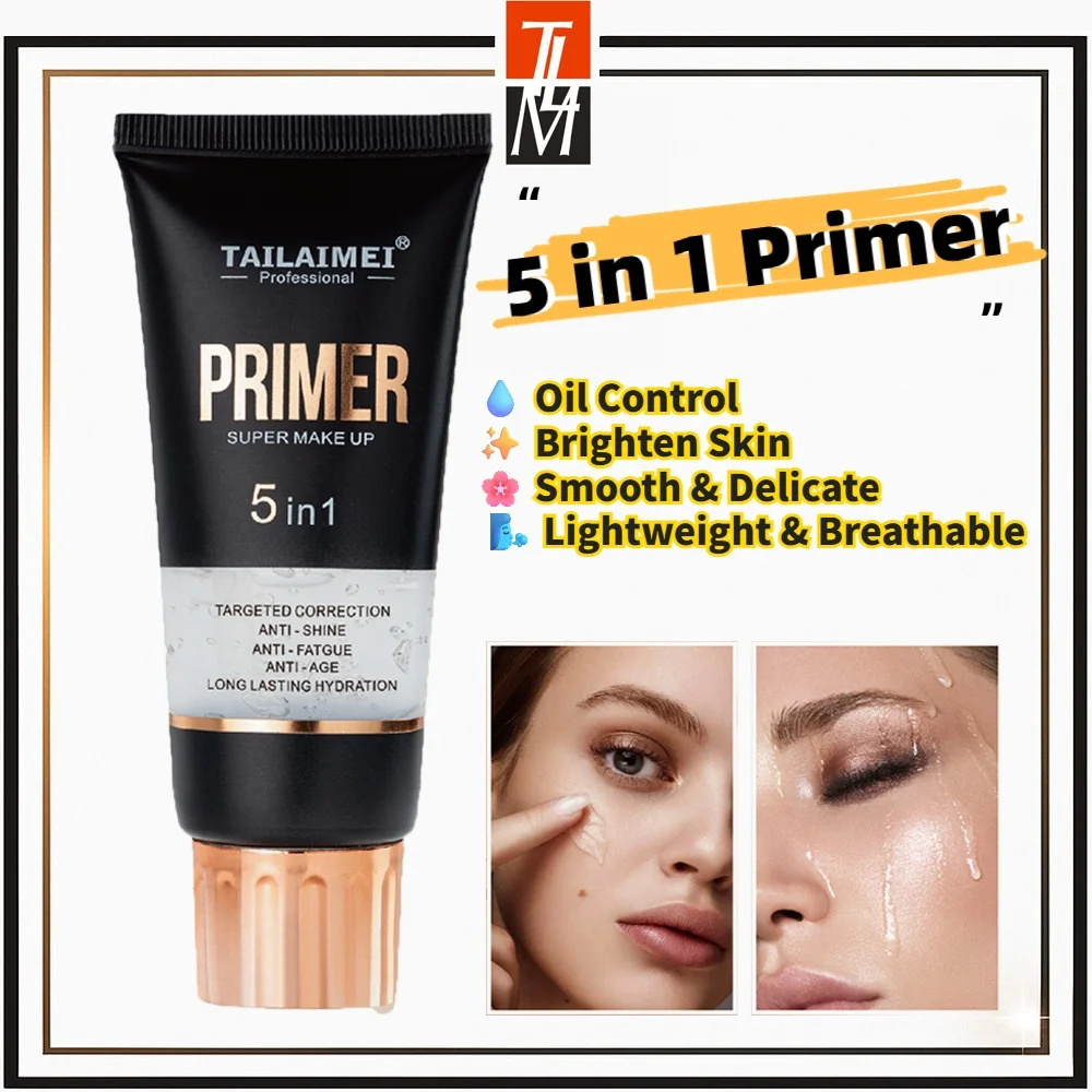 TLM TAILAIMEI 5 en 1 apprêt Maquillaje contrôle de l'huile primaire hydratant longue durée Base de maquillage visage apprêt Gel F228-B 1 TLM TAILAIMEI 5 en 1 apprêt Maquillaje contrôle de l'huile primaire hydratant longue durée Base de maquillage visage apprêt Gel F228-B 1