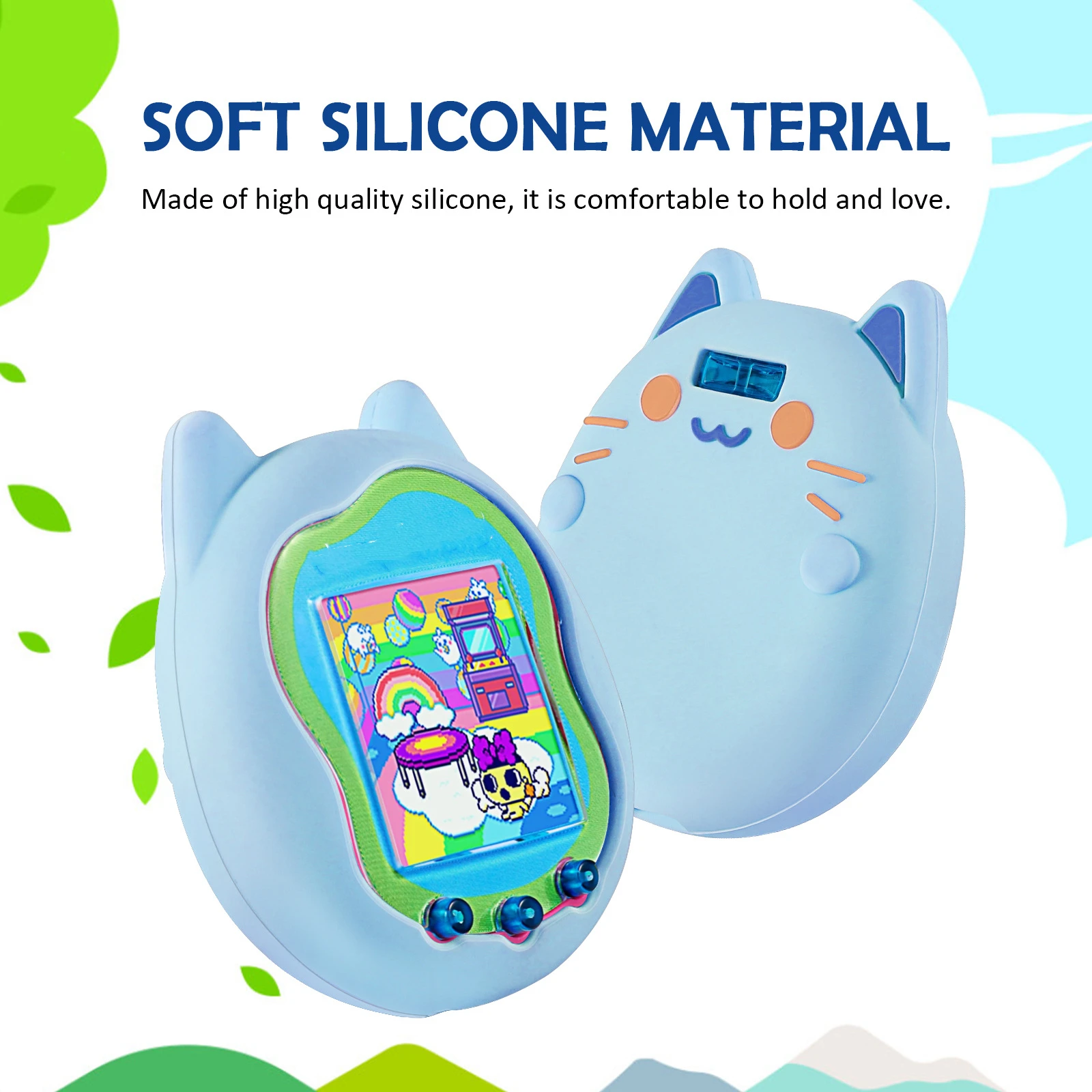 

For Tamagotchi Uni 2023 Pet Game Console Silicone Cartoon Protective Case