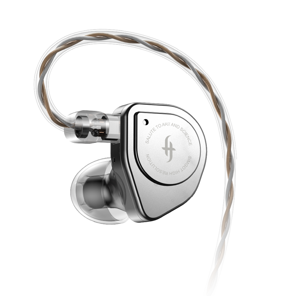 SIMGOT EW200 10mm SCP Diaphragm Dual-Magnetic-Circuit & Dual-Cavity Dynamic Driver In-Ear Earphones