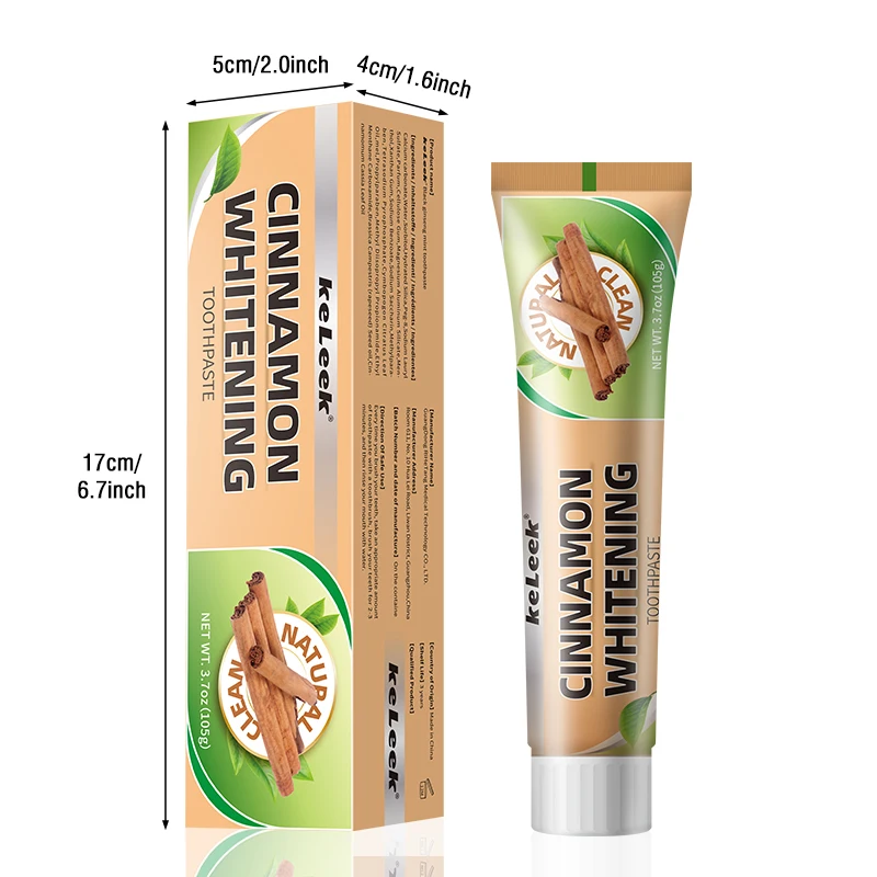 1-Pack Natural Toothpaste (Cinnamon mint)-Great Tasting Fluoride Free Toothpaste/Freshen Your Breath Whiten Your Teeth toothpaste squeezer,teeth whitening product,teeth whitening essence,tooth powder,teeth health product