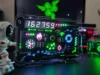 New Game Atmosphere Room Art and Technology Sense Handmade RGB Desktop Clock Decoration Accessories Gift 2
